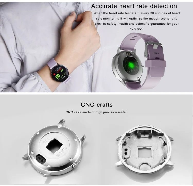 TBD057127601C_9.webp V11 Smartwatch Real-time Heart Rate Blood Pressure Monitor Multi-sport mode Breathing Light Smart Watch for Android IOS Phone - Image 10