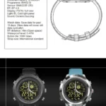 NX02 Sport Smartwatch IP67 Waterproof Support Tracker Calories Pedometer Smartwatch Stopwatch Call SMS Reminder - Image 13