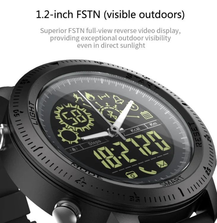 TBD057152601A_3.webp NX02 Sport Smartwatch IP67 Waterproof Support Tracker Calories Pedometer Smartwatch Stopwatch Call SMS Reminder - Image 4