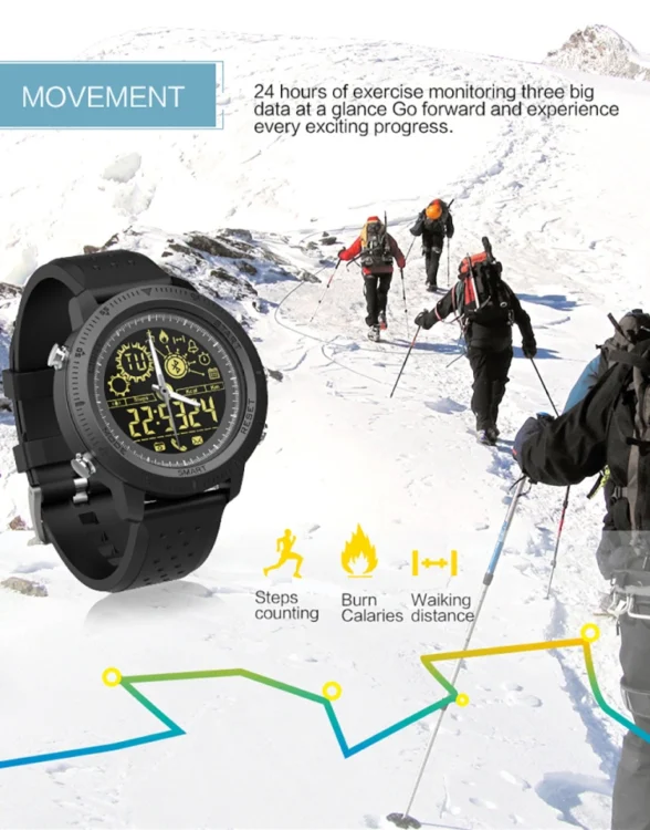 TBD057152601A_7.webp NX02 Sport Smartwatch IP67 Waterproof Support Tracker Calories Pedometer Smartwatch Stopwatch Call SMS Reminder - Image 8