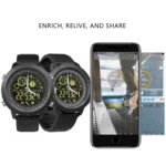 NX02 Sport Smartwatch IP67 Waterproof Support Tracker Calories Pedometer Smartwatch Stopwatch Call SMS Reminder - Image 10