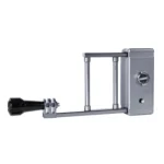 Sunnylife OM4-Q9417 Aluminum Alloy Mount Plate Adapter Action Camera Clamp Adapter Clip for DJI OSMO Action / GoPro HERO9 Black /8 Black, DJI Osmo Mobile 3 / OM4 Gimbal - Image 2