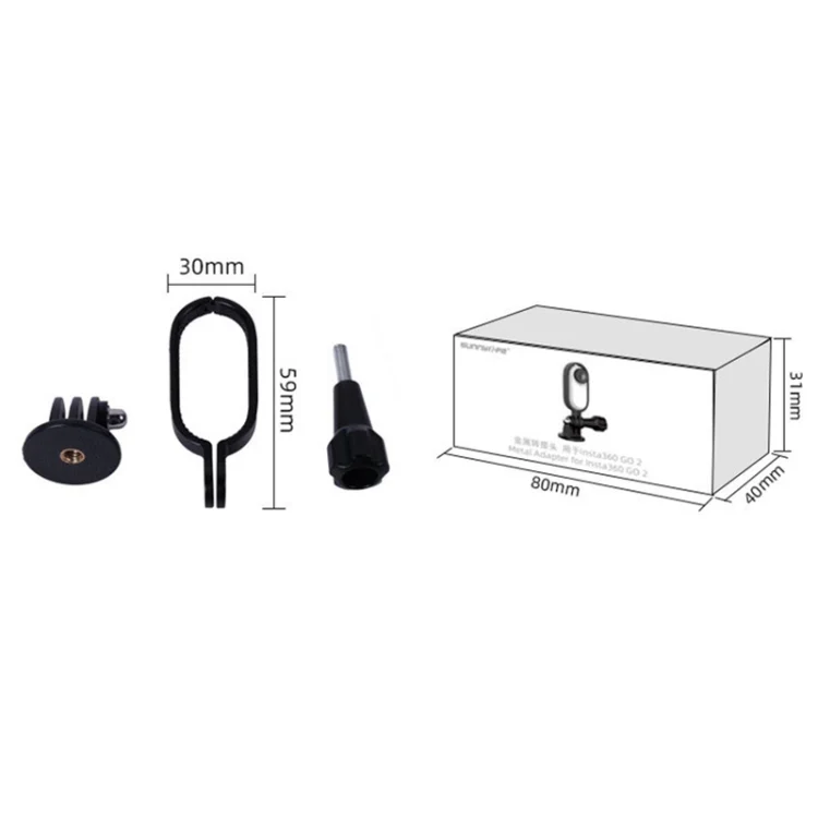 TBD0571950501_6.webp Sunnylife IST-Q9439 for Insta360 GO Mount Bracket Stabilizer - Image 7