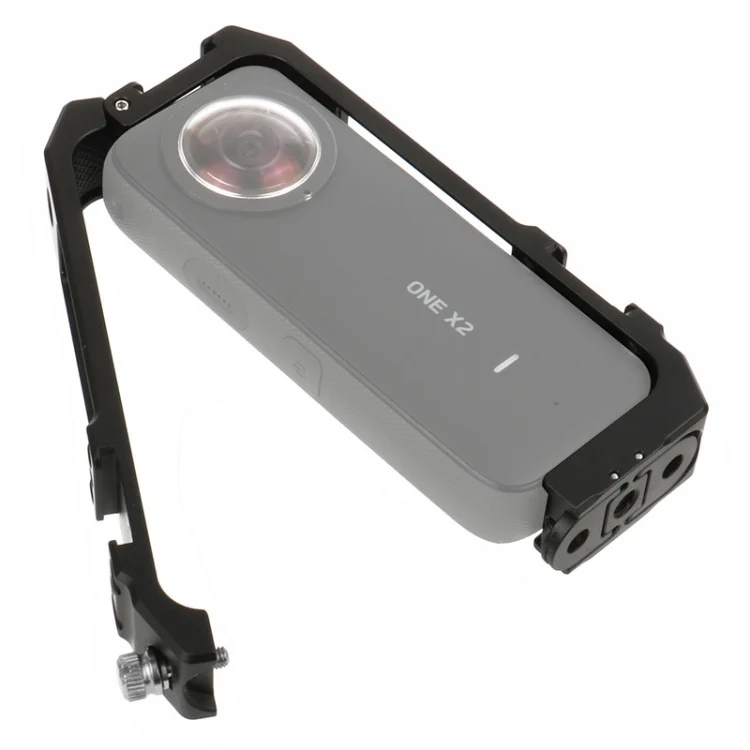TBD0572154901_B3.webp For Insta360 One X-2 Metal Camera Vertical Cage Protection Frame with Cold Shoe - Image 4