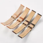First Layer Retro Cowhide Frosted Bottom Leather Quick Release Ultra-Thin Universal Watch Strap, Size: - Image 5