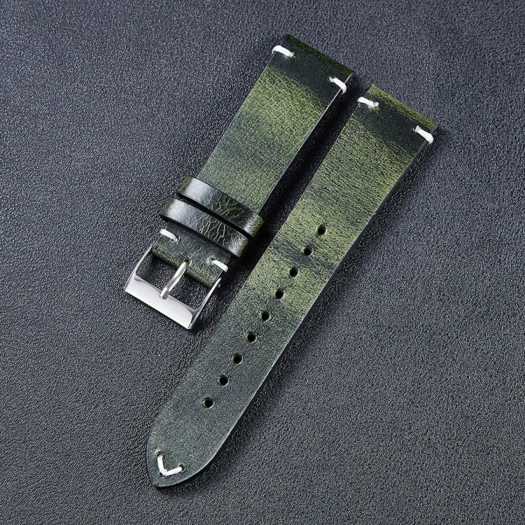 TBD0574128801A.webp HB001 Color-Changing  Retro Oil Wax Leather Ultra-Thin Universal Watch Strap - Image 1