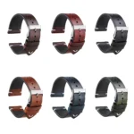 HB001 Color-Changing  Retro Oil Wax Leather Ultra-Thin Universal Watch Strap - Image 2
