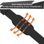 Sunnylife  IST-Q9335 Camera Strap Silicone Protective Cover Wristband Palm Backpack Bicycle Strap Cat Collar For Insta360 GO2 - Image 6