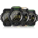 Waterproof Sports Smart Watch EX16S Camouflage Outdoor Bluetooth Remote Pedemeter Long Standby - Image 2