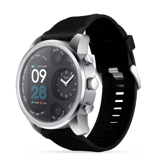 T3 Dual Display Smart Watch For Men IP68 Waterproof Fitness Bracelet 15 Days Standby Business Smartwatch Activity Tracker