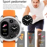 T3 Dual Display Smart Watch For Men IP68 Waterproof Fitness Bracelet 15 Days Standby Business Smartwatch Activity Tracker - Image 2
