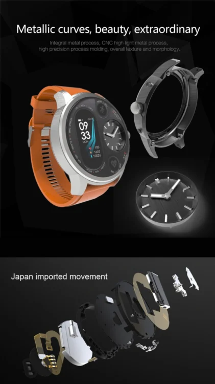 TBD057908001A_7.webp T3 Dual Display Smart Watch For Men IP68 Waterproof Fitness Bracelet 15 Days Standby Business Smartwatch Activity Tracker - Image 8