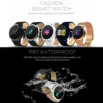 Q8 OLED Color Screen Fashion Smart Watch  IP67 Waterproof, Support Heart Rate Monitor / Blood Pressure Oxygen / Fitness Tracker - Image 2