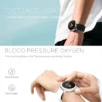 Q8 OLED Color Screen Fashion Smart Watch  IP67 Waterproof, Support Heart Rate Monitor / Blood Pressure Oxygen / Fitness Tracker - Image 4