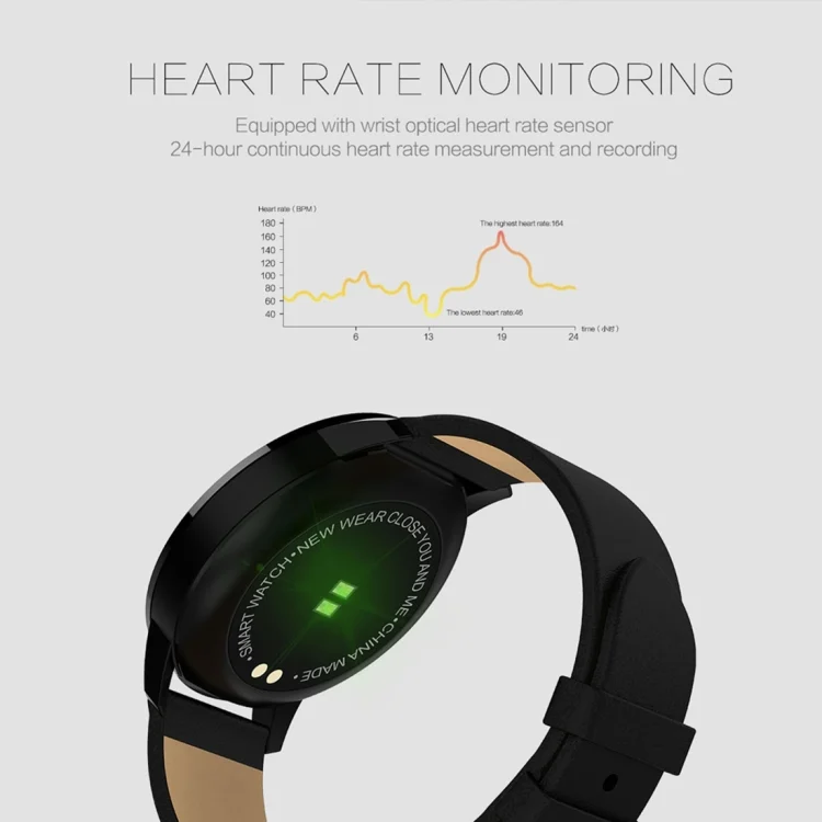 TBD059331201_B5.webp Q8 OLED Color Screen Fashion Smart Watch  IP67 Waterproof, Support Heart Rate Monitor / Blood Pressure Oxygen / Fitness Tracker - Image 6