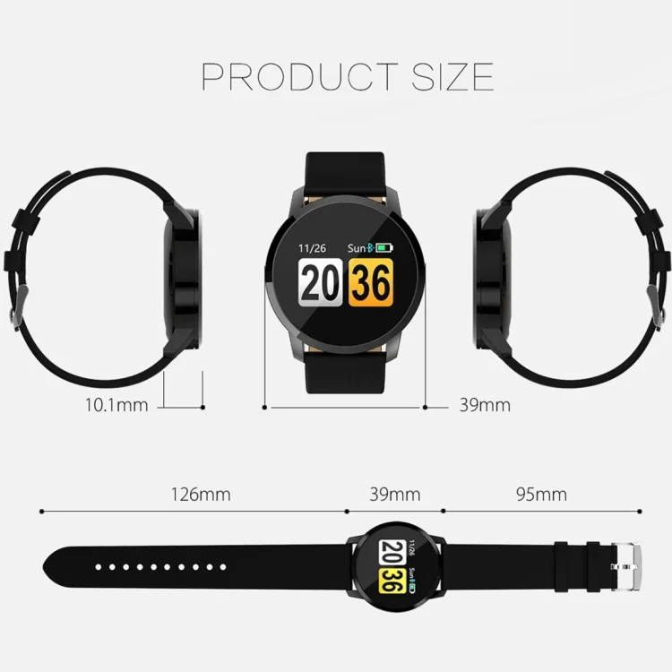 TBD059331201_B7.webp Q8 OLED Color Screen Fashion Smart Watch  IP67 Waterproof, Support Heart Rate Monitor / Blood Pressure Oxygen / Fitness Tracker - Image 8