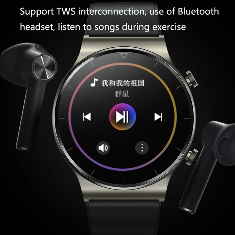 TBD0596926601_B5.webp UM91 TWS Bluetooth Headset Smart Watch MP3 Music Sports Business Bluetooth Call Watch - Image 6