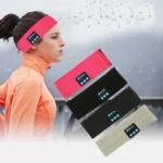 Bluetooth Headset Sports Headband Outdoor Running Yoga Sweat-Absorbent Headscarf - Image 2
