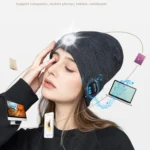 M1-BL LED Glowing Bluetooth Music Hat Wireless Call Night Running Hat - Image 5