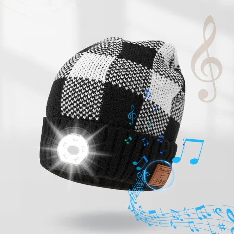 TBD0599955801_B5.webp M3-BL Bluetooth LED Music Headset Hat Lady Warm Night Lighting Hat - Image 6