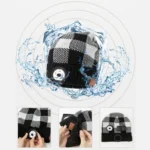 M3-BL Bluetooth LED Music Headset Hat Lady Warm Night Lighting Hat - Image 7