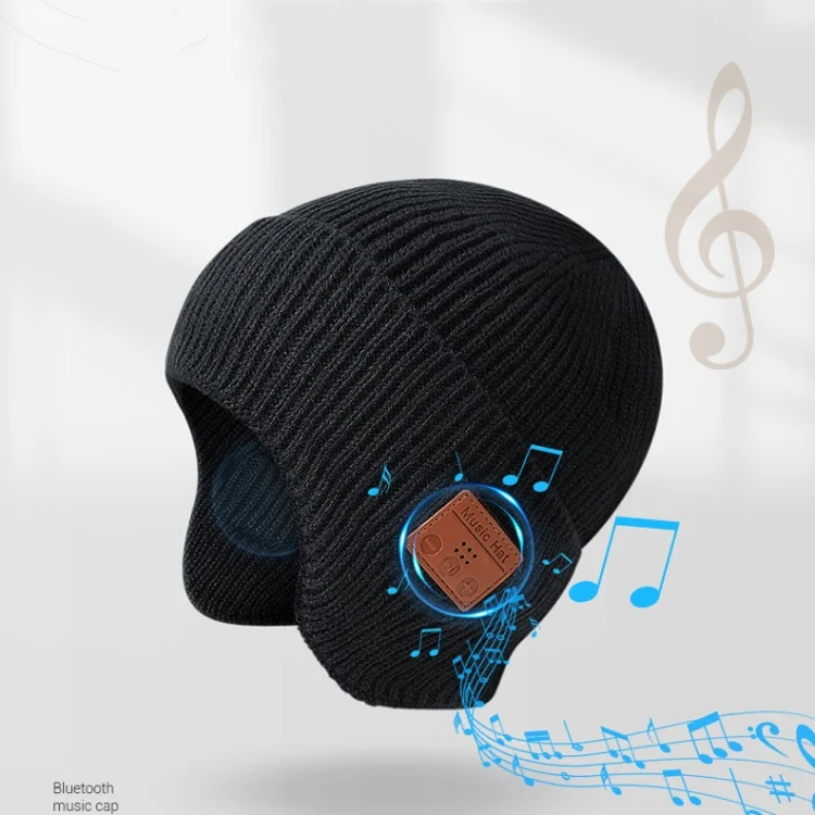 TBD0600393501_B5.webp TR Ear-Covered Bluetooth Music Hat 5.0 Binaural Stereo Headphone Cap - Image 6