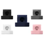 2 In 1 Smart Watch Charging Bracket Desktop Silicone Watch Charging Stand For Apple Watch - Image 2