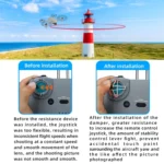 RCSTQ Remote Control Stick Damper Joystick Fixed Bracket For DJI Mavic Air 2 / Air 2S / Mini 2 - Image 3