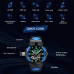 LT32 European Edition 4G Waterproof Touch Video Photograph GPS Children Phone Smart Watch - Image 3