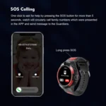 LT32 European Edition 4G Waterproof Touch Video Photograph GPS Children Phone Smart Watch - Image 6