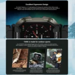 SATM M1 Outdoor Waterproof Bluetooth Smart Watch - Image 3