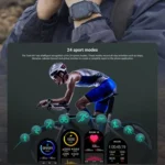 SATM M1 Outdoor Waterproof Bluetooth Smart Watch - Image 5