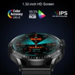 HD2 1.32 Inch Heart Rate Detection Smart Watch - Image 3