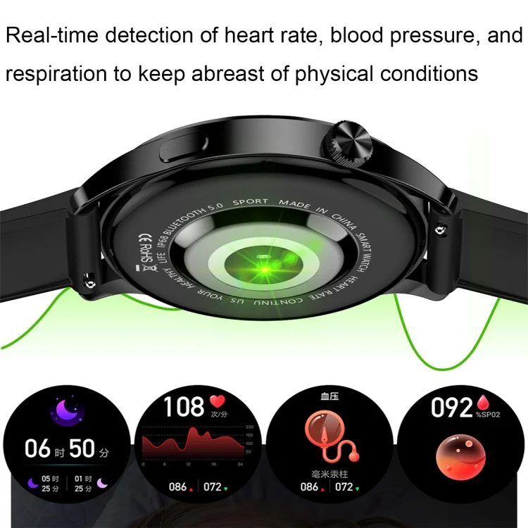TBD0602357001_B3.webp HD2 1.32 Inch Heart Rate Detection Smart Watch - Image 4