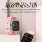 LOANIY Y22 Heart Rate Monitoring Smart Bluetooth Watch - Image 4