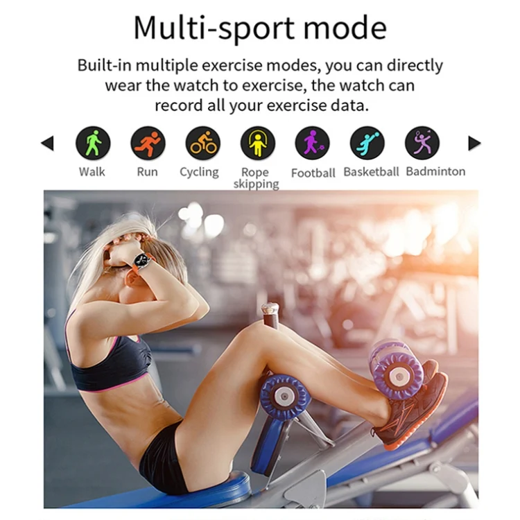 TBD0602360304_B5.webp LOANIY CF80 1.08 Inch Heart Rate Monitoring Smart Bluetooth Watch - Image 6