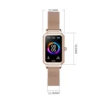 LOANIY HT2 1.28 Inch Heart Rate Detection Pedometer Smart Watch - Image 3