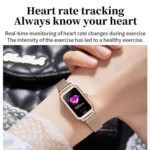 LOANIY HT2 1.28 Inch Heart Rate Detection Pedometer Smart Watch - Image 5