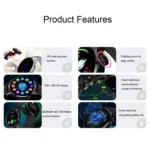 HD3 1.32 Inch Heart Rate Monitoring Smart Watch with Payment Function - Image 4