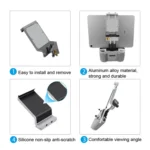 Aluminum Retractable Tablet Extension Stand for DJI Mini 3 Pro/Mavic Air 2S/Air 2/Mini 2 - Image 4