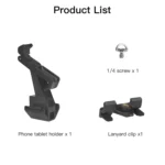RCSTQ Remote Control Phone Tablet Bracket for DJI Mavic 3/Mini 2/Mini 3 Pro,Style: - Image 2