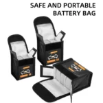 Sunnylife Battery Explosion-proof Bag Storage Bag for DJI Mini 3 Pro,Size: - Image 4