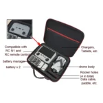 Portable Shoulder Bag for DJI Mini 3 Pro Drone Smart Controller - Image 4