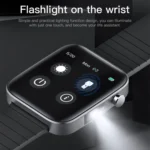 T68 1.54 Inch Body Temperature Monitoring Smart Watch with Flashlight Function - Image 6