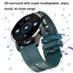 I9 1.5 Inch Heart Rate/Blood Pressure/Blood Oxygen Monitoring Watch, Color: Silver Steel - Image 6