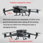 BRDRC Foldable Heightening Landing Gear Lifting Support Accessories For DJI MAVIC 3 - Image 7