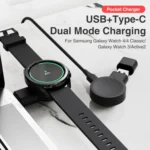 For Samsung Galaxy Watch 4 / 3 USB Mini Portable Watch Charger - Image 2