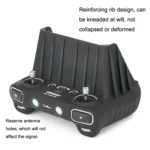 Sunnylife For DJI RC Remote Control Silicone Protective Case, Style: With Hood (Gray) - Image 4