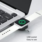 USB Portable Wireless Magnetic Suction Charger For Apple Watch 1/2/3/4/5/6/7/SE - Image 5