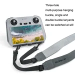 Sunnylife MM3-GS389 For Mini 3 Pro DJI RC with Screen Remote Control Leather Lanyard - Image 4